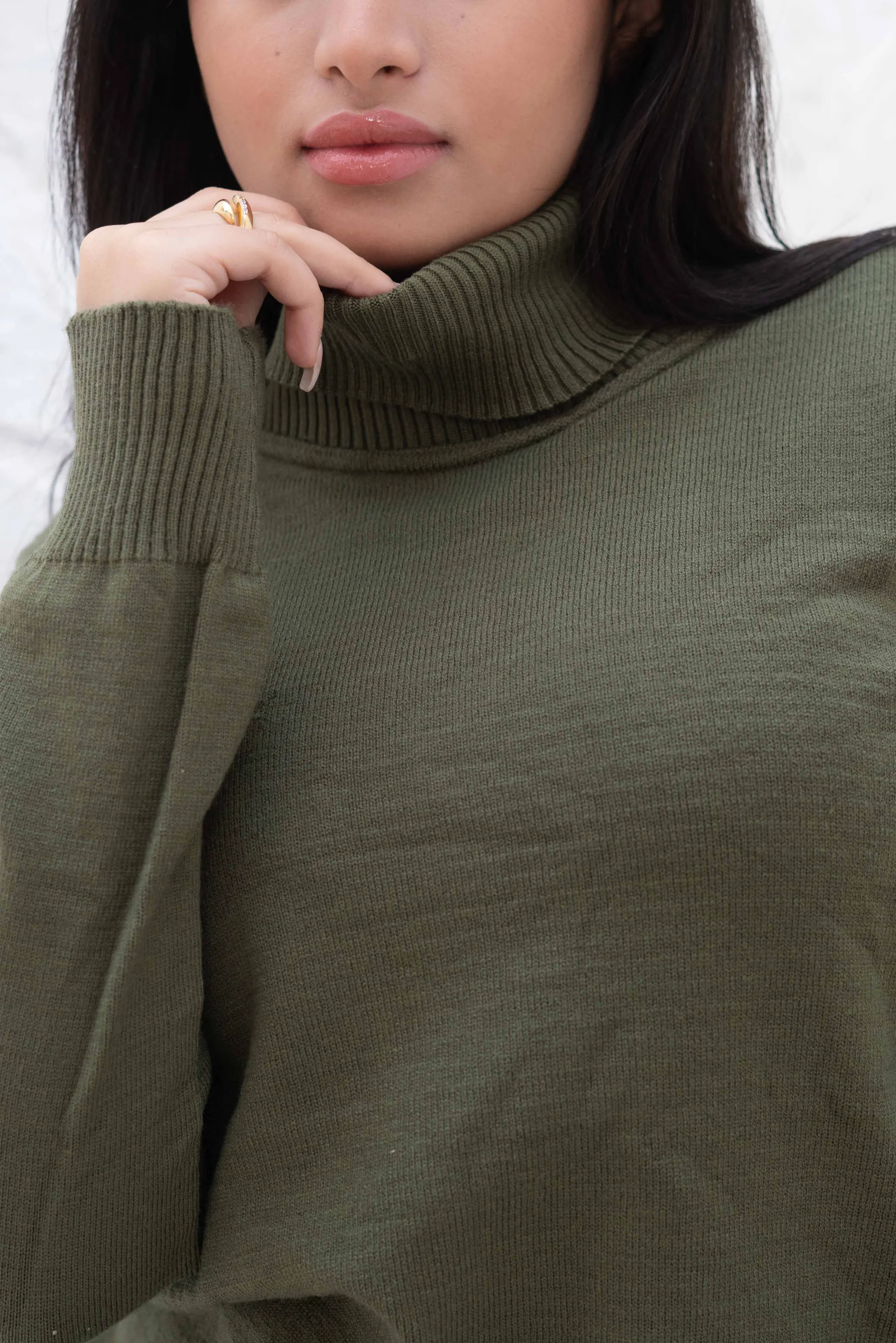 Long Sleeve Turtleneck Sweater